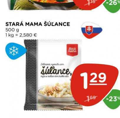 STARÁ MAMA ŠÚĽANCE