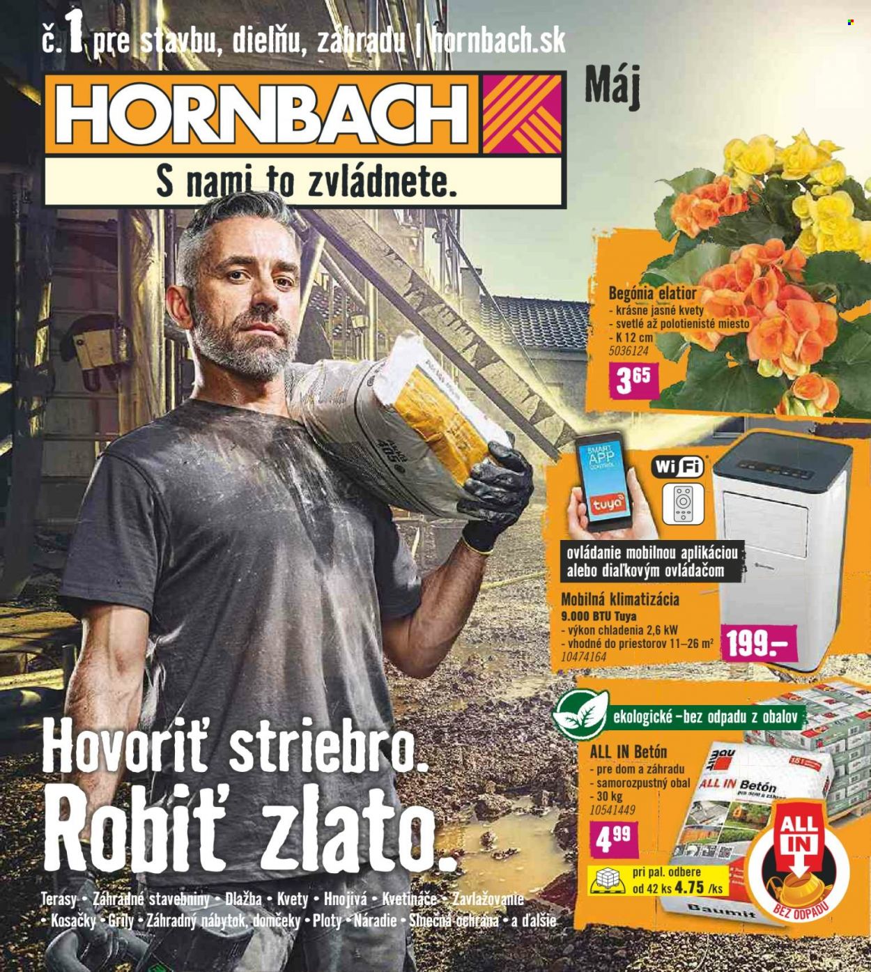 Leták Hornbach - 27.4.2022 - 31.5.2022. Strana 1.