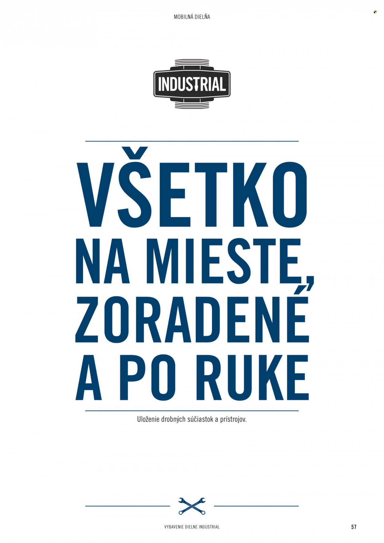 Leták Hornbach. Strana 57