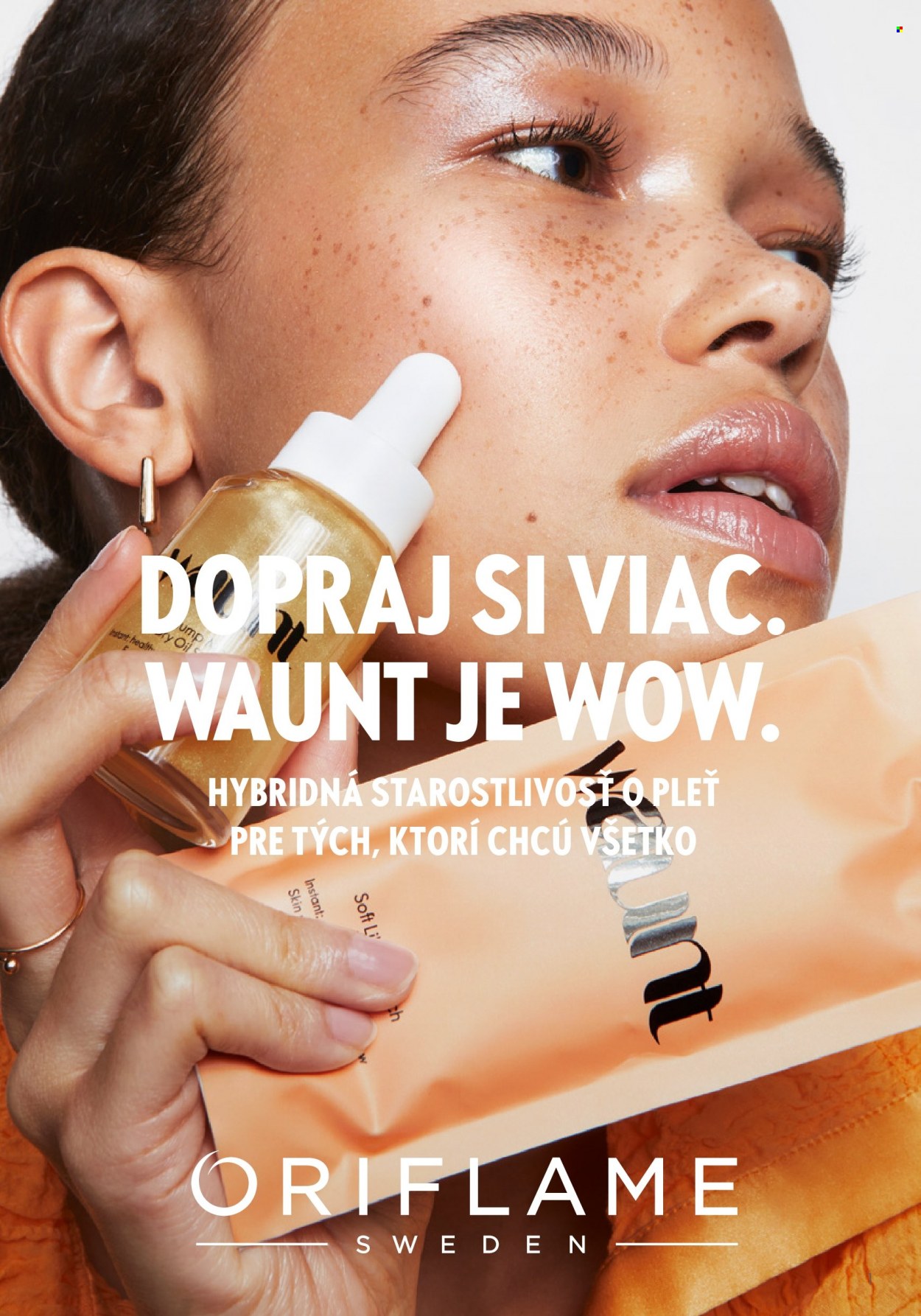 Leták Oriflame. Strana 1