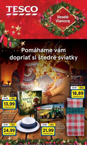 thumbnail - Letáky TESCO hypermarket Humenné