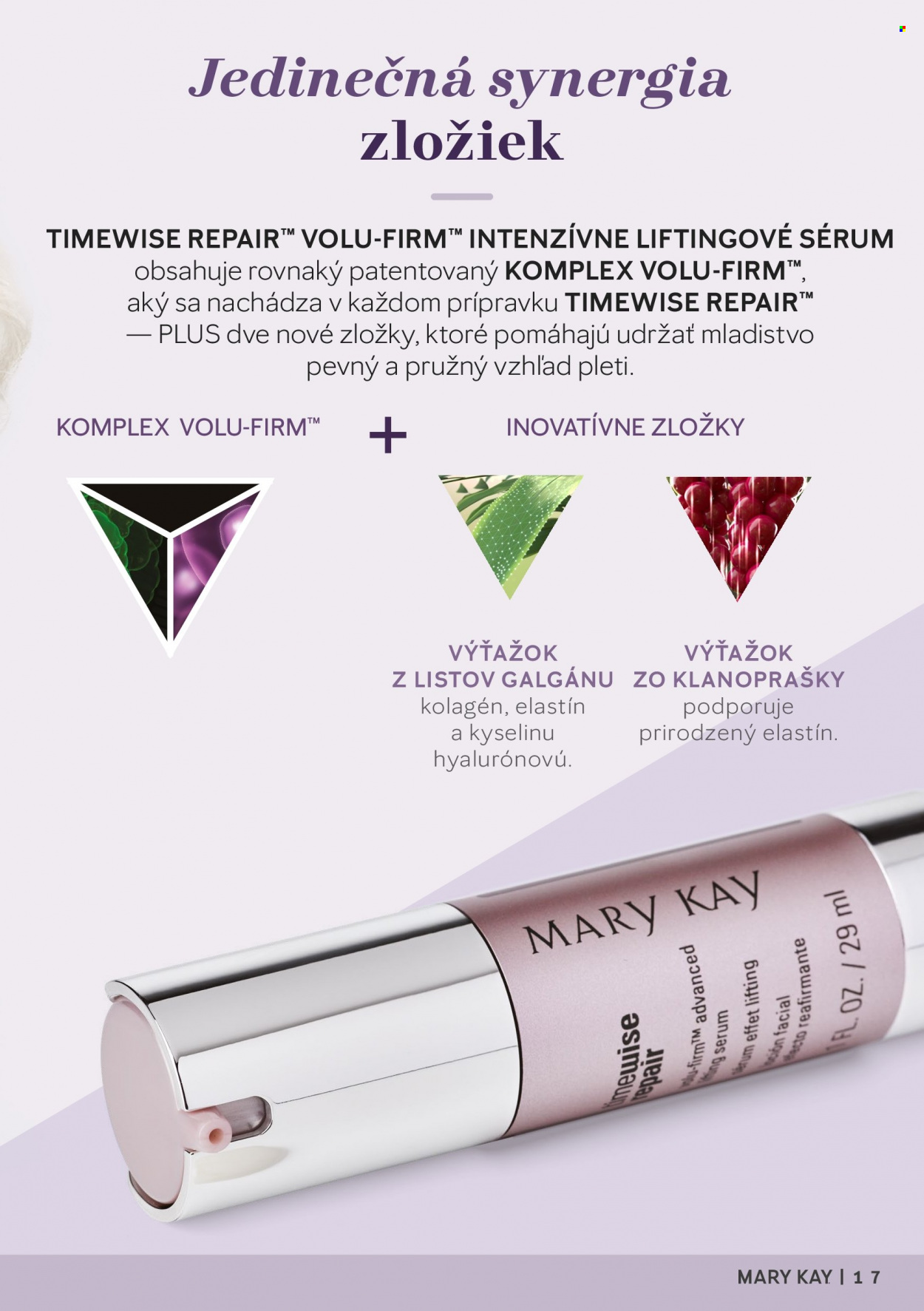 Leták Mary Kay. Strana 17