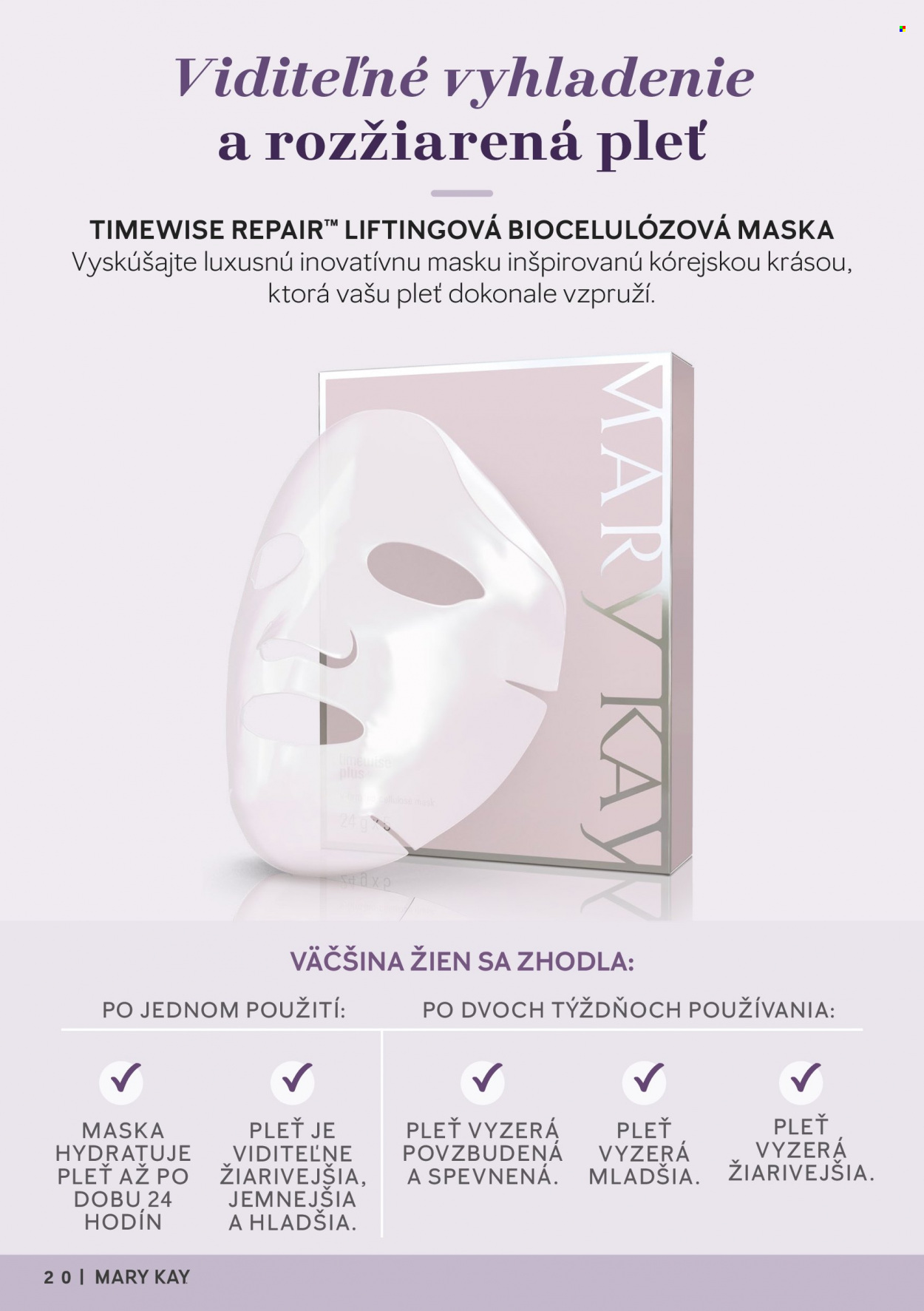 Leták Mary Kay. Strana 20