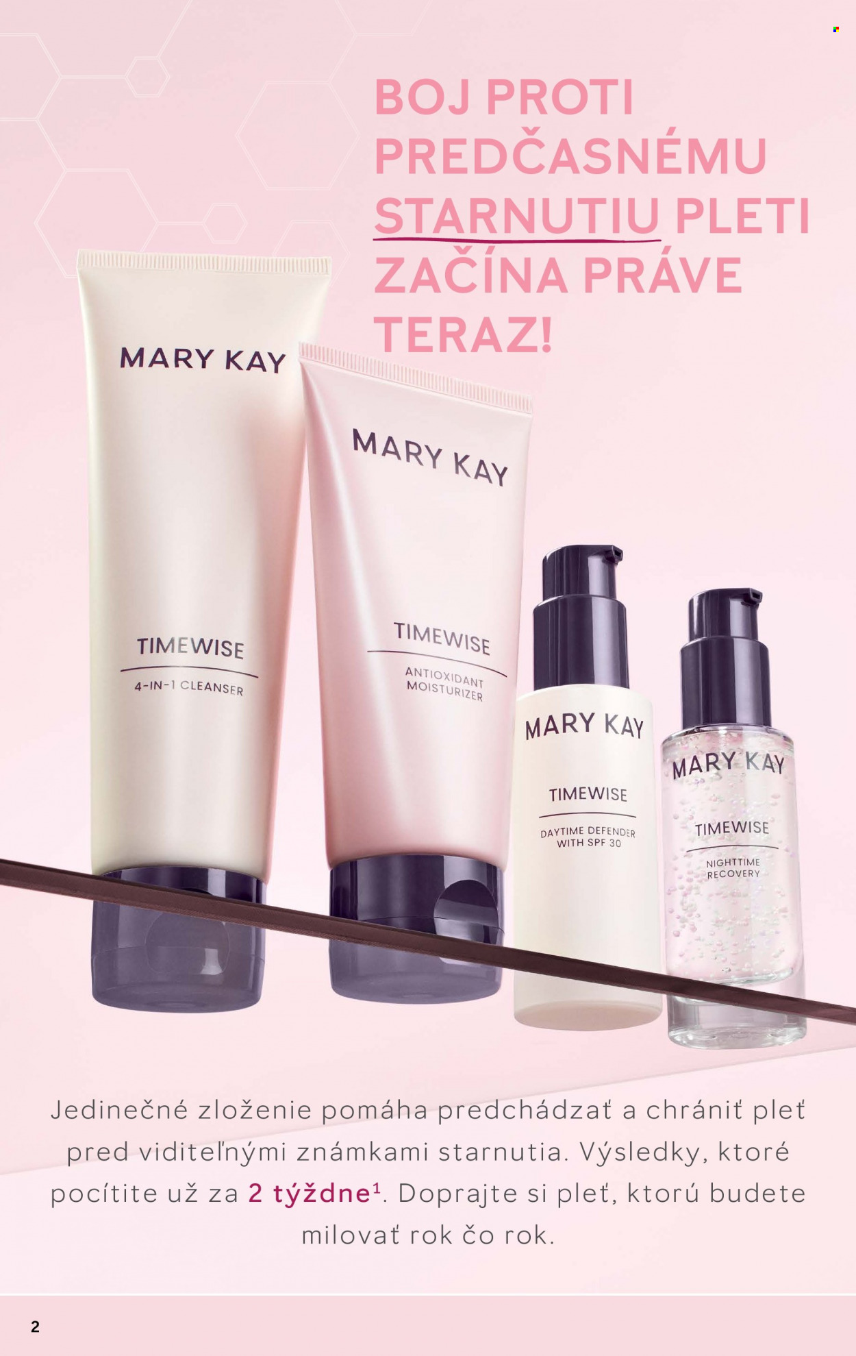 Leták Mary Kay. Strana 2