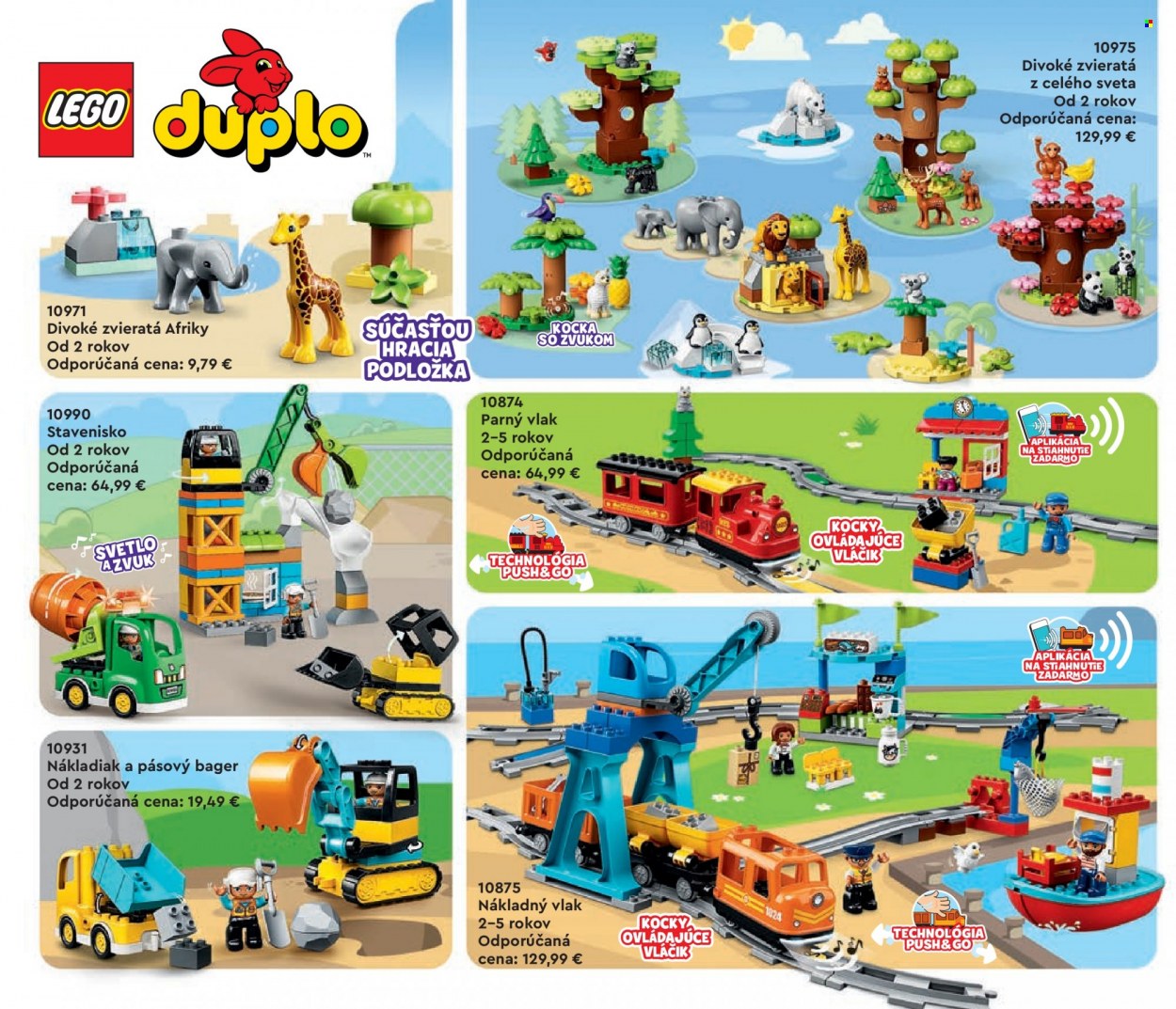 thumbnail - Leták Alltoys - 1.1.2024 - 31.5.2024 - Produkty v akcii - podložka, LEGO, LEGO Duplo, hracia podložka, vlaková súprava, hračka na von, bager. Strana 10.