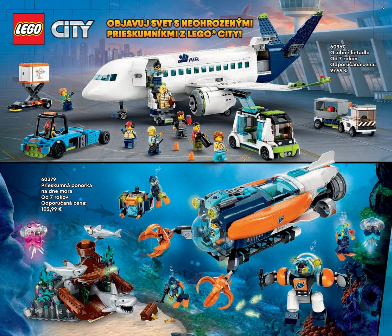 thumbnail - Leták Alltoys - 1.1.2024 - 31.5.2024 - Produkty v akcii - LEGO, LEGO City, lietadlo. Strana 60.