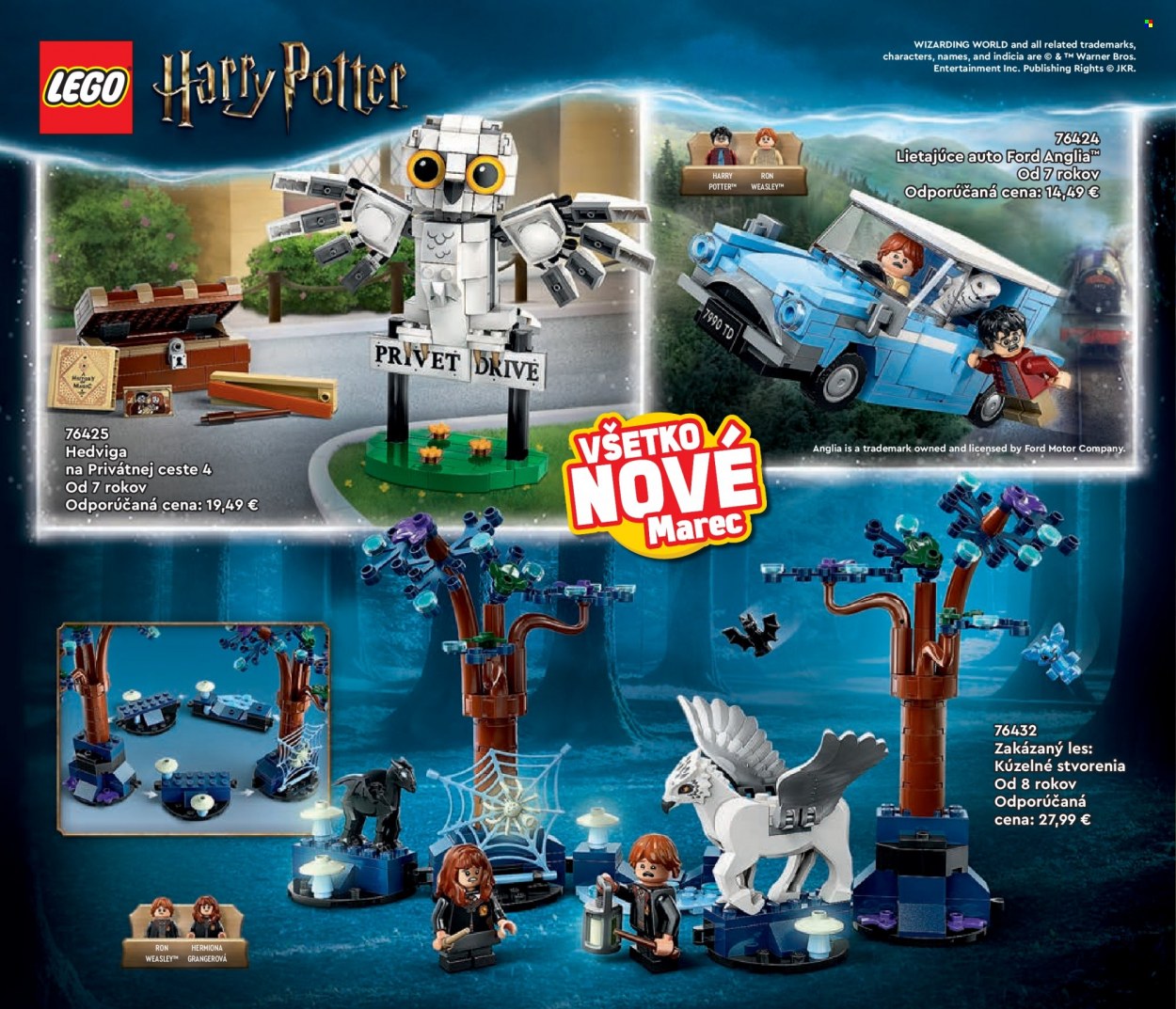 thumbnail - Leták Alltoys - 1.1.2024 - 31.5.2024 - Produkty v akcii - Harry Potter, Bros, LEGO, LEGO Harry Potter. Strana 94.