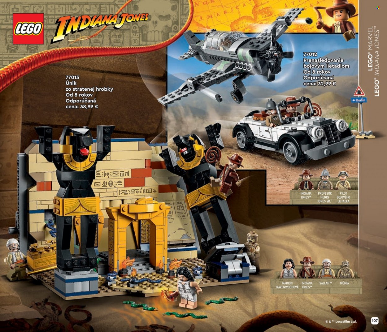 thumbnail - Leták Alltoys - 1.1.2024 - 31.5.2024 - Produkty v akcii - Marvel, Pilot, LEGO, lietadlo. Strana 107.