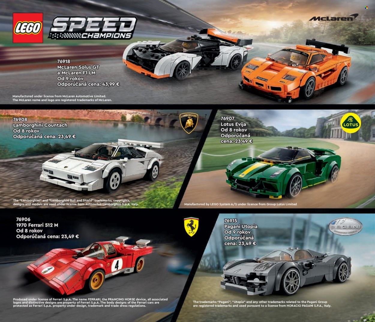 thumbnail - Leták Alltoys - 1.1.2024 - 31.5.2024 - Produkty v akcii - Cars, Lamborghini, LEGO. Strana 114.
