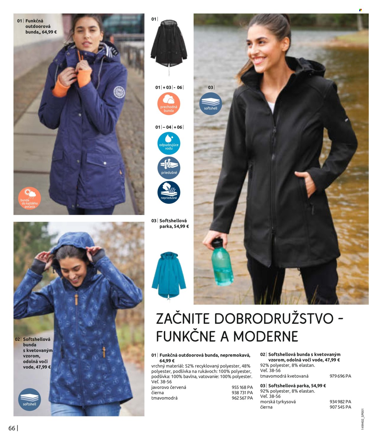thumbnail - Leták Bonprix - 6.2.2024 - 5.5.2024 - Produkty v akcii - bunda, outdoorová bunda, prechodná bunda, parka, softshellová bunda. Strana 68.