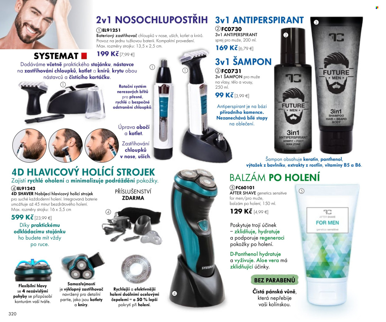 thumbnail - Leták Dedra - 22.3.2024 - 21.6.2024 - Produkty v akcii - Panthenol, šampón, antiperspirant, deo sprej, balzam po holení. Strana 20.