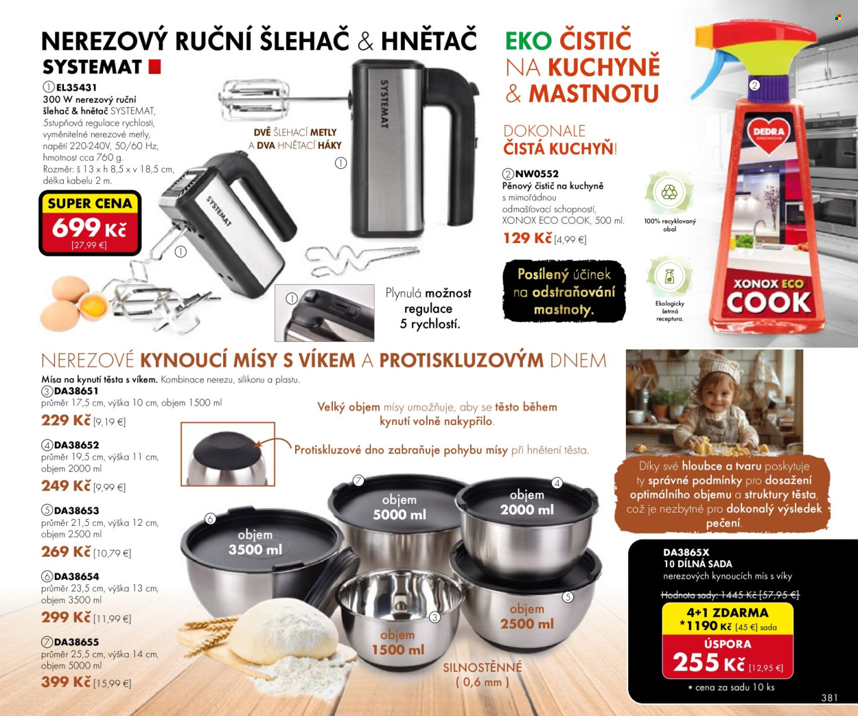 thumbnail - Leták Dedra - 22.3.2024 - 21.6.2024 - Produkty v akcii - čistiaci prostriedok, čistič na kuchyne. Strana 81.