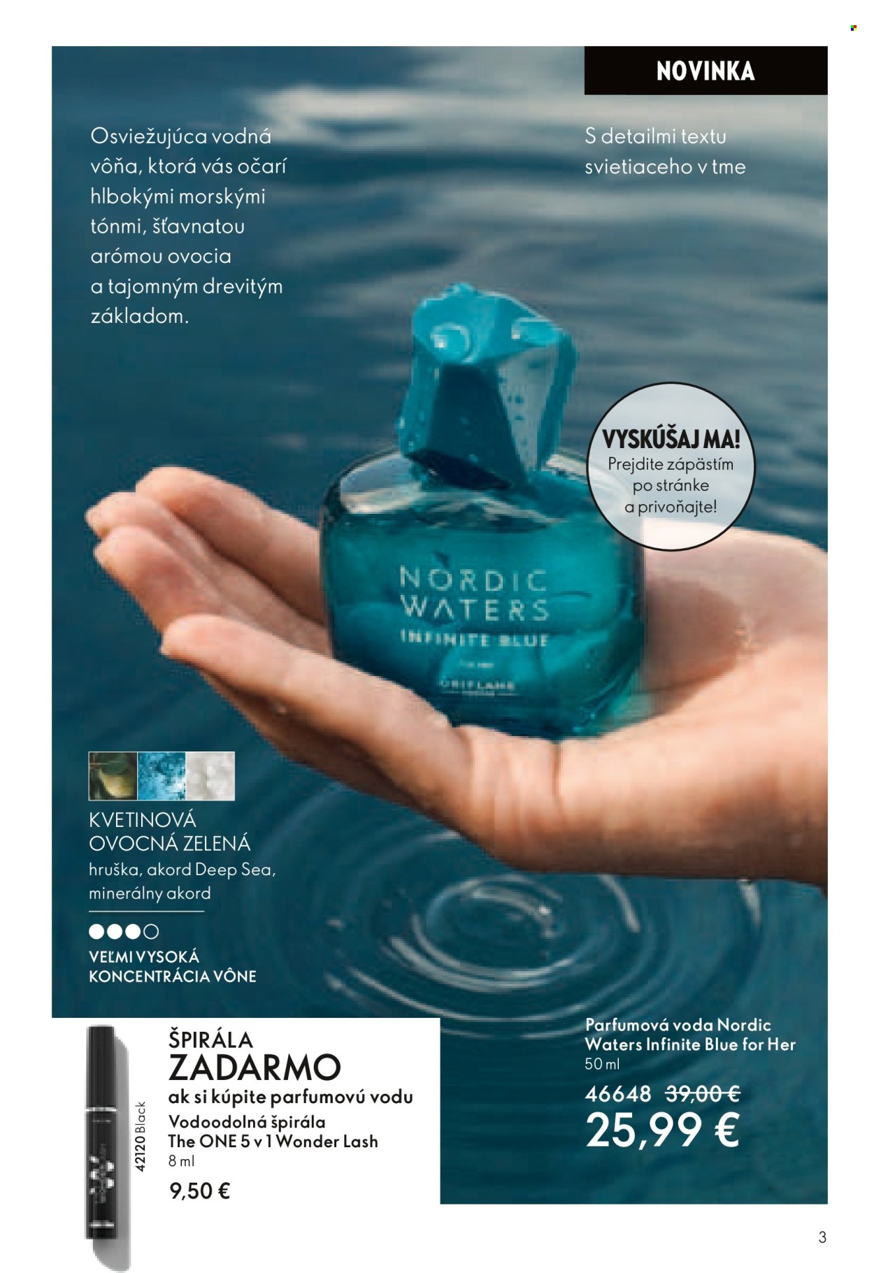 thumbnail - Leták Oriflame - 16.4.2024 - 6.5.2024 - Produkty v akcii - The One, vôňa, parfumová voda. Strana 3.