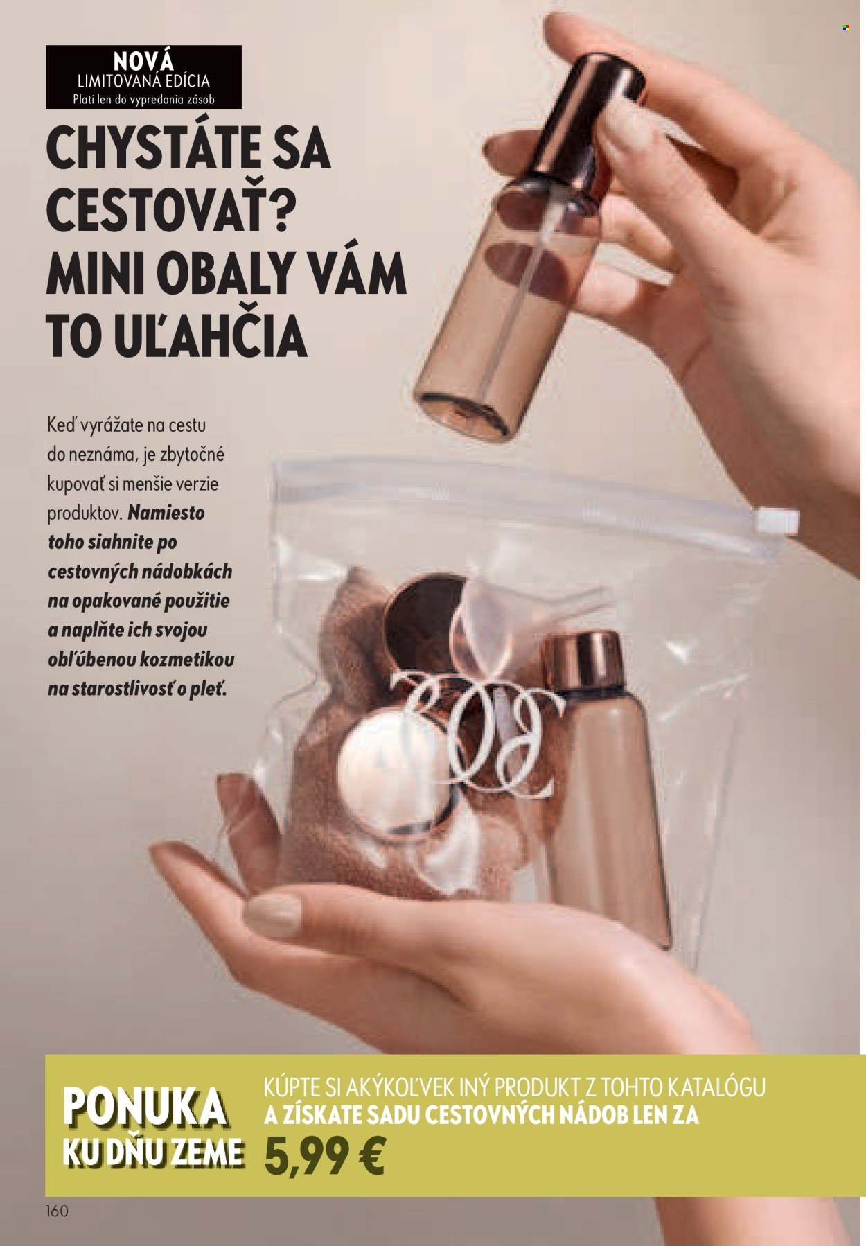 thumbnail - Leták Oriflame - 16.4.2024 - 6.5.2024 - Produkty v akcii - krém, make-up, parfum, uterák. Strana 160.