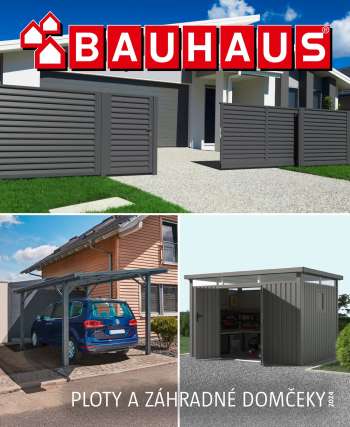 thumbnail - Leták Bauhaus - Ploty a záhradné domčeky