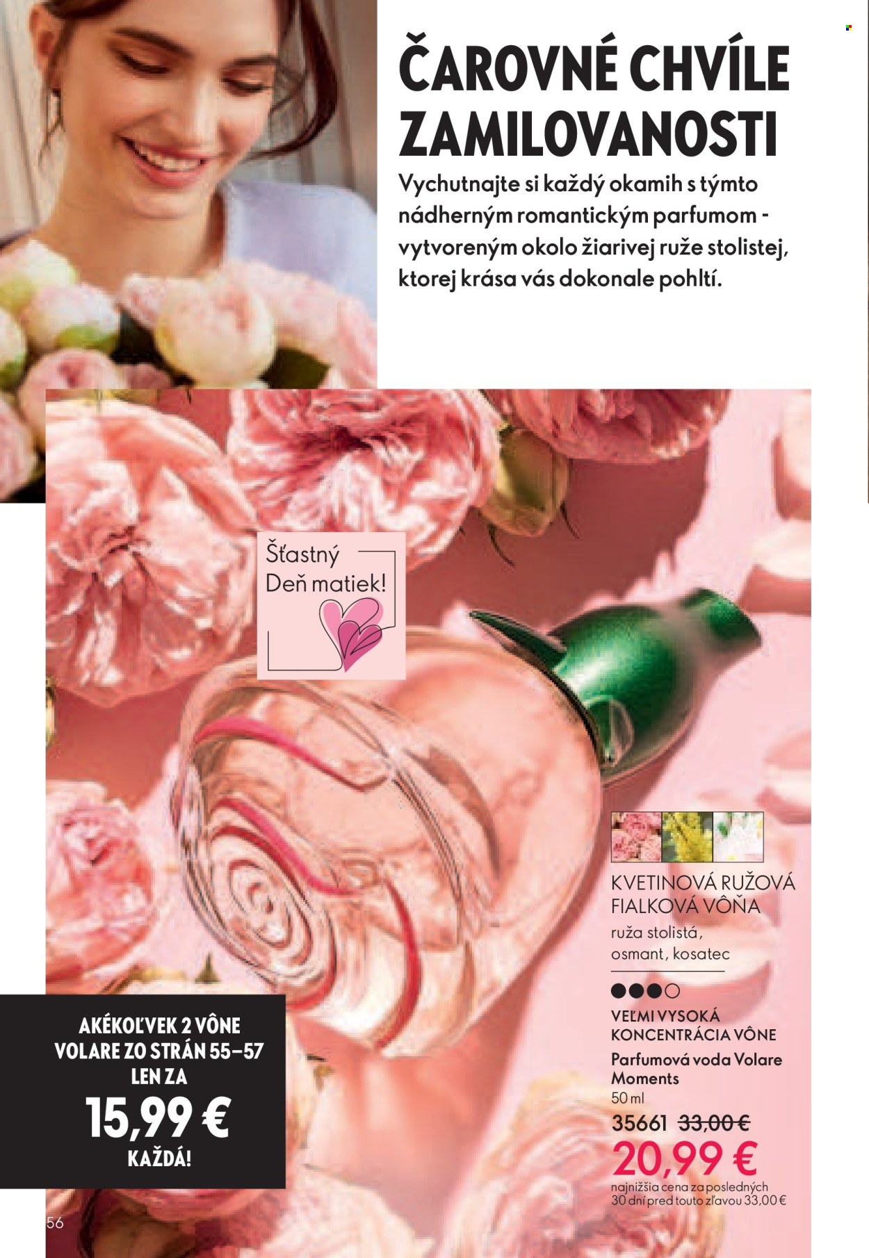 thumbnail - Leták Oriflame - 7.5.2024 - 27.5.2024 - Produkty v akcii - parfum, vôňa, parfumová voda, kvetinová dekorácia. Strana 55.