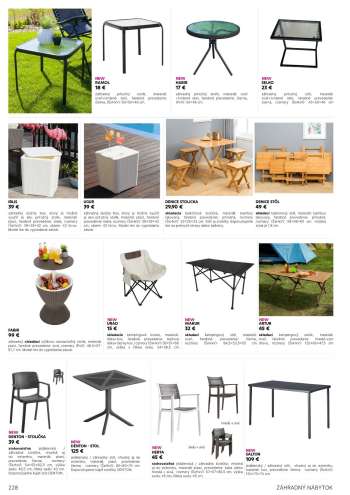 thumbnail - Záhradné stoličky, kreslá, lavice, pohovky