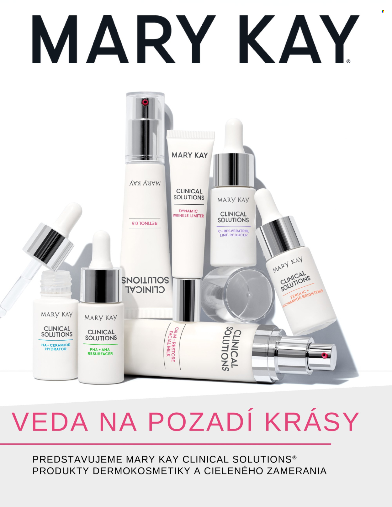 Leták Mary Kay. Strana 1