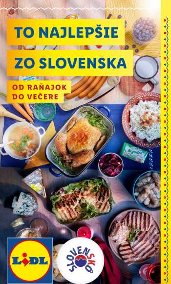 Leták Lidl.