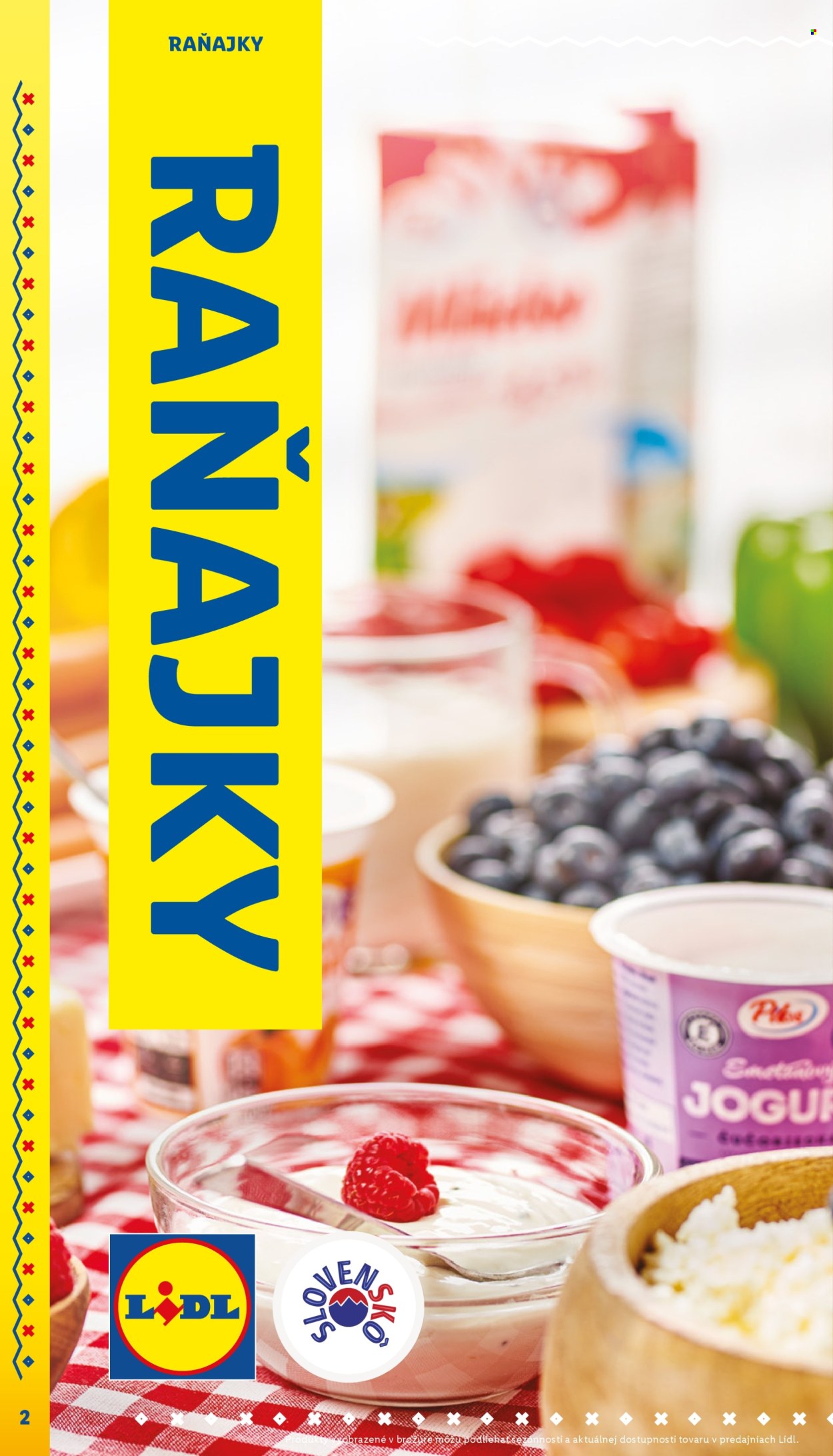 Leták Lidl. Strana 1