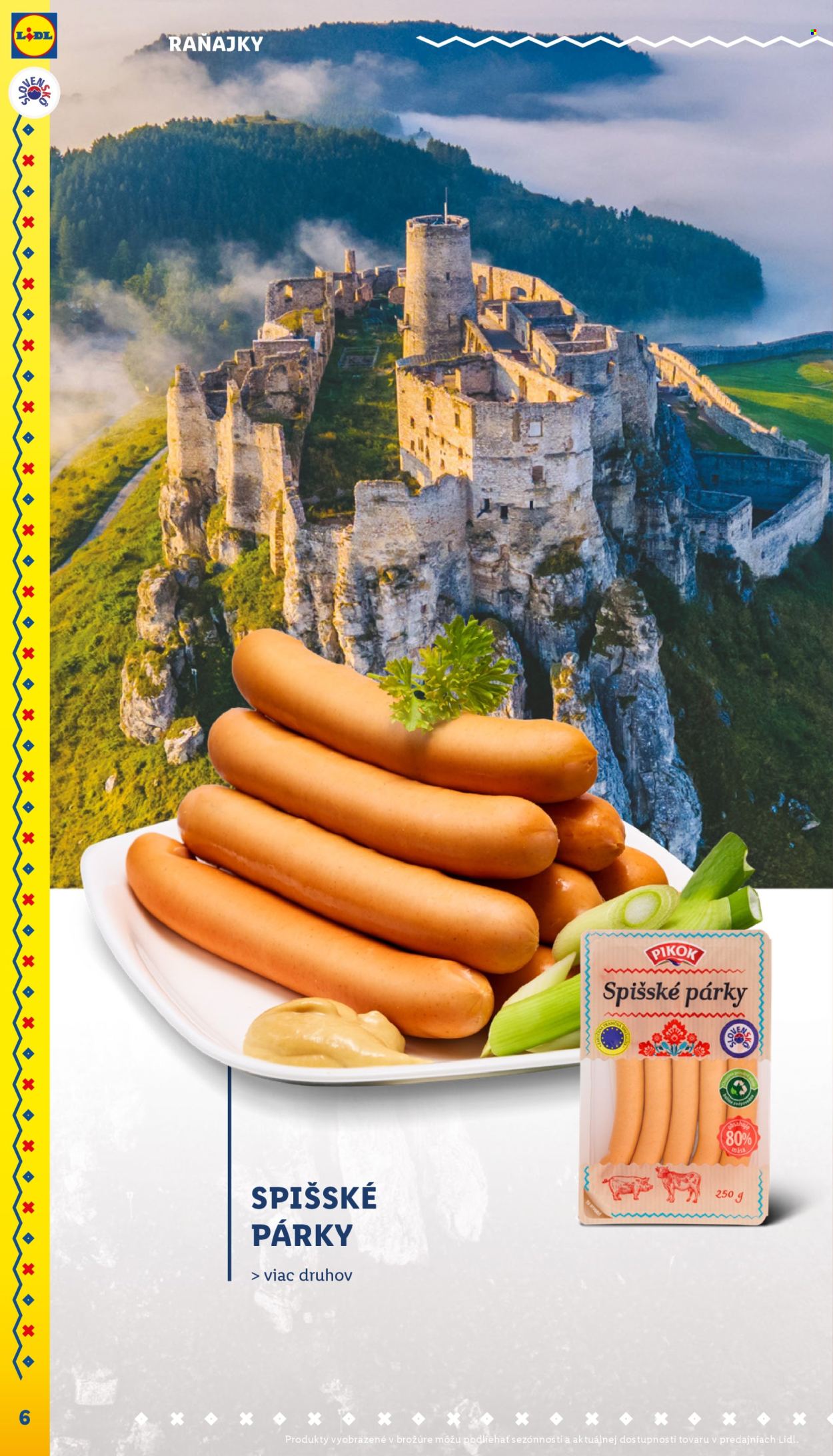Leták Lidl. Strana 1