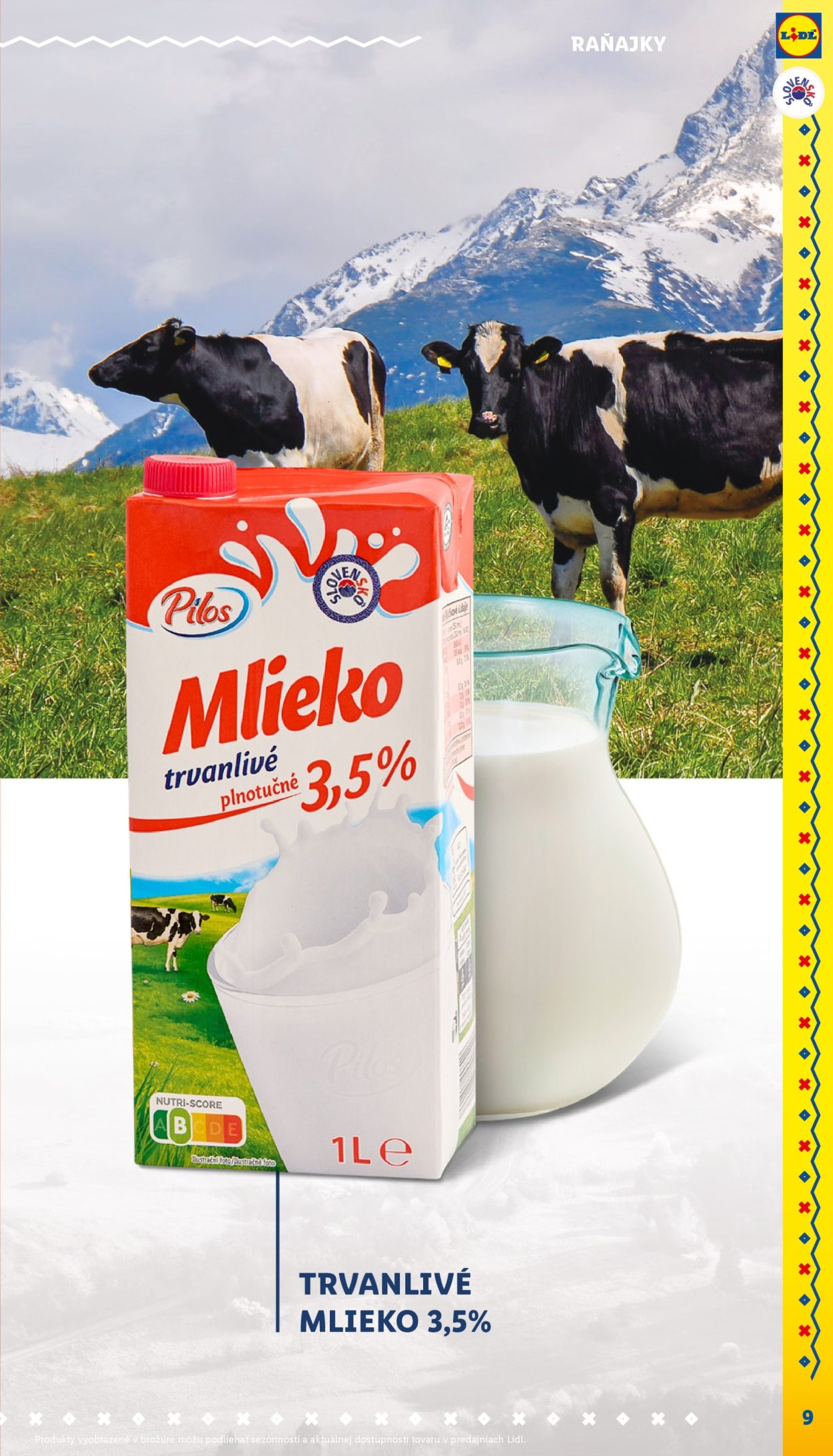Leták Lidl. Strana 1