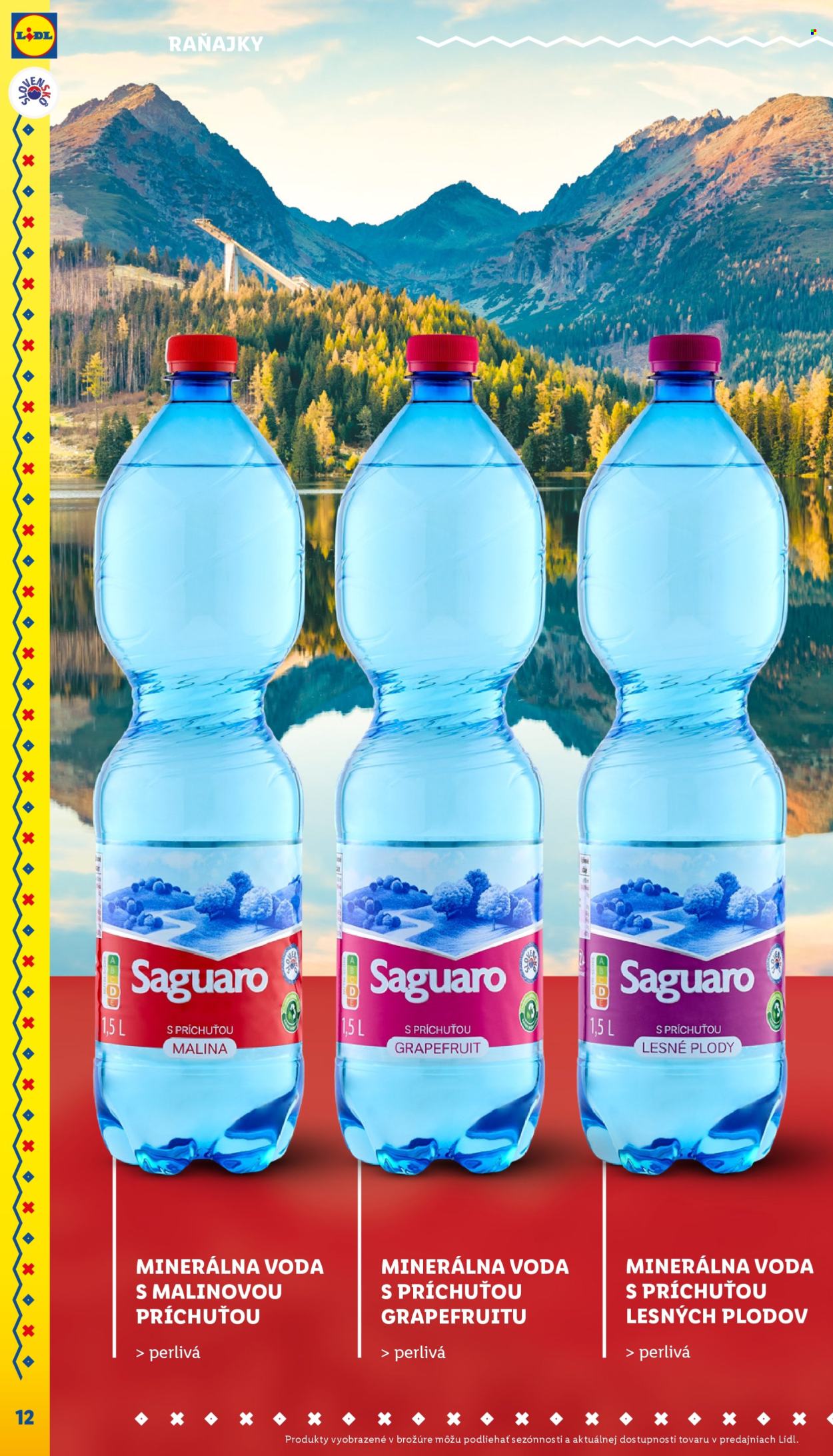Leták Lidl. Strana 1