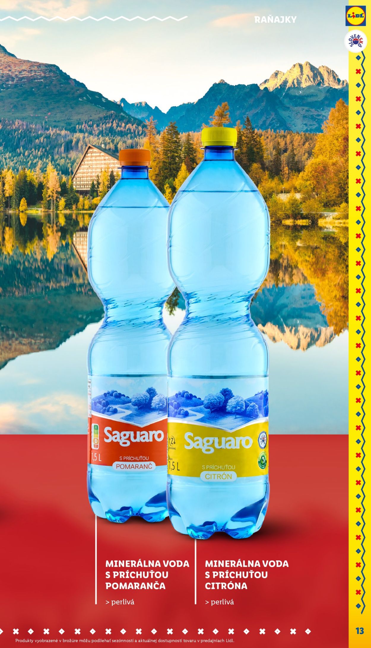 Leták Lidl. Strana 1