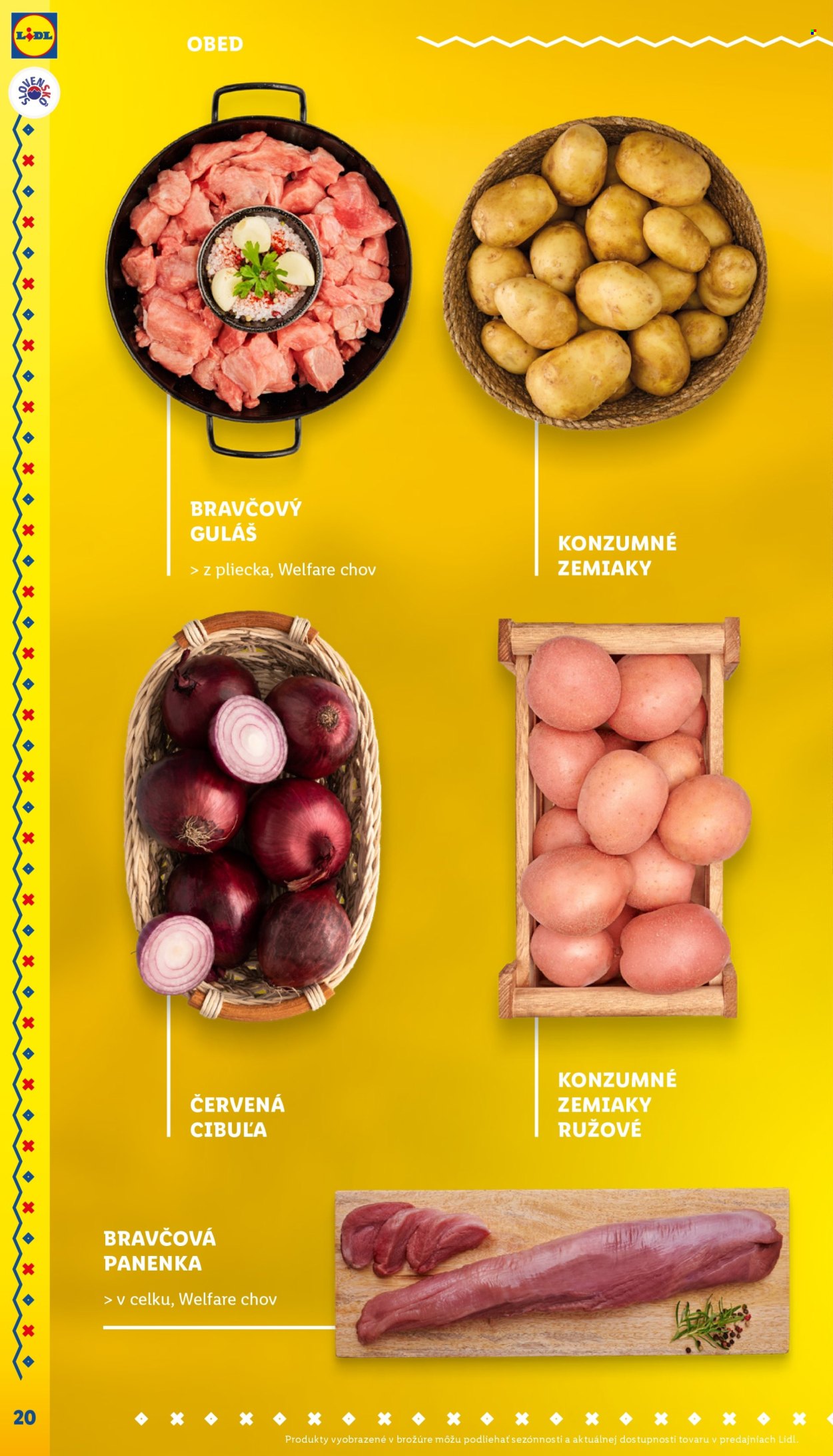 Leták Lidl. Strana 1