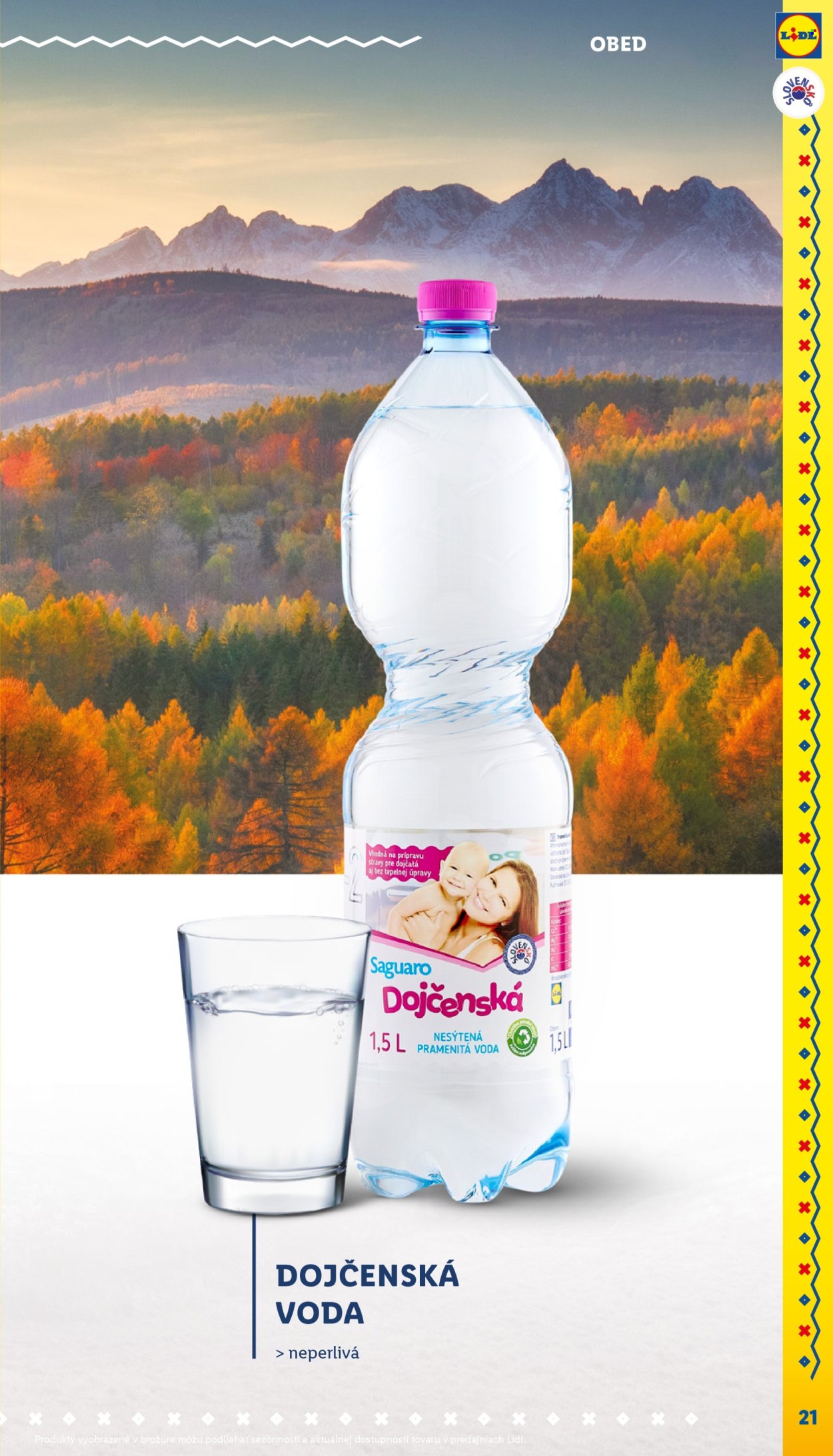 Leták Lidl. Strana 1