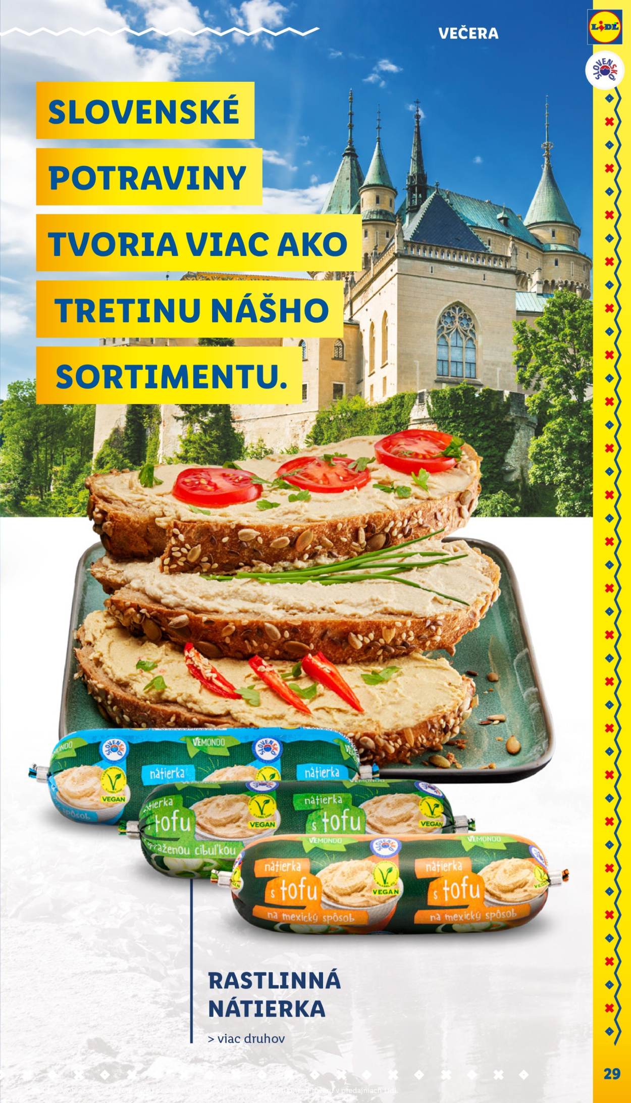 Leták Lidl. Strana 1