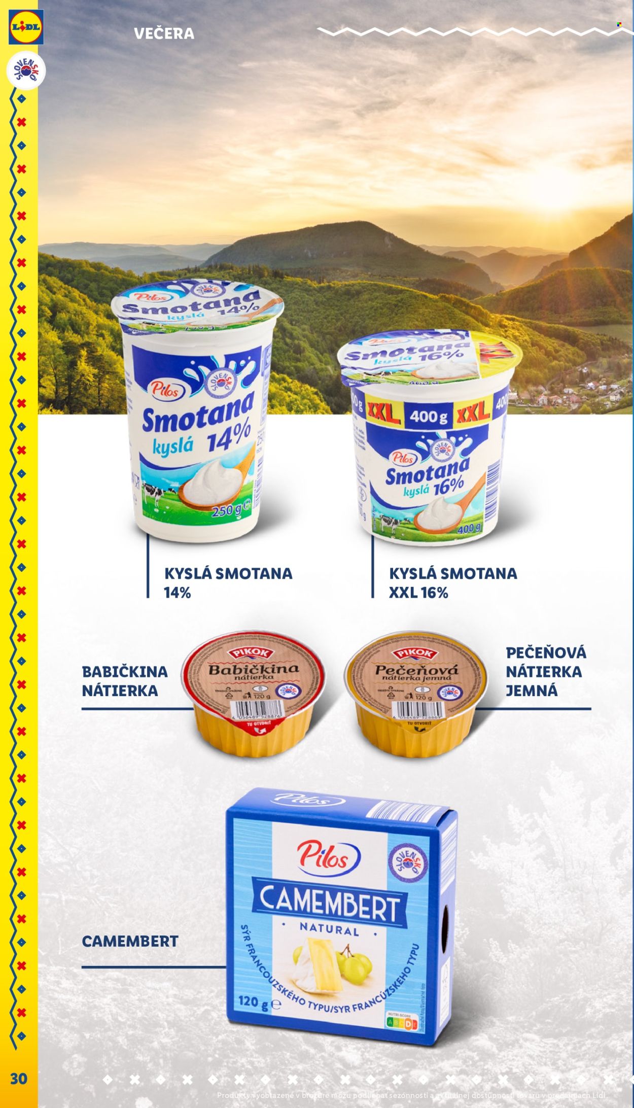Leták Lidl. Strana 1