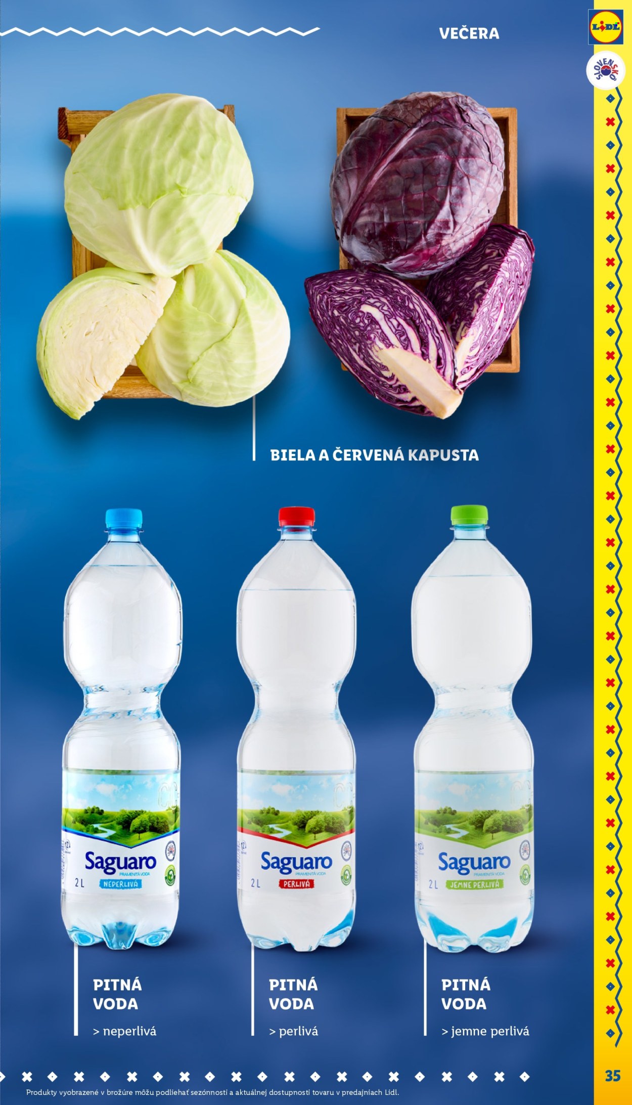 Leták Lidl. Strana 1