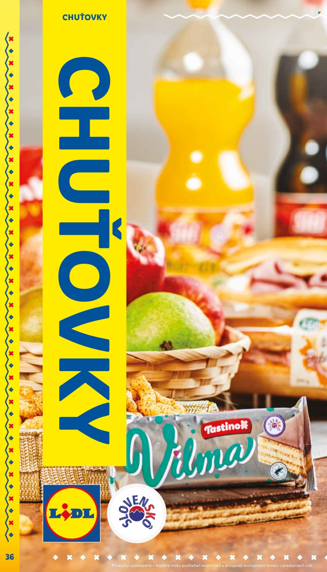 Leták Lidl. Strana 1