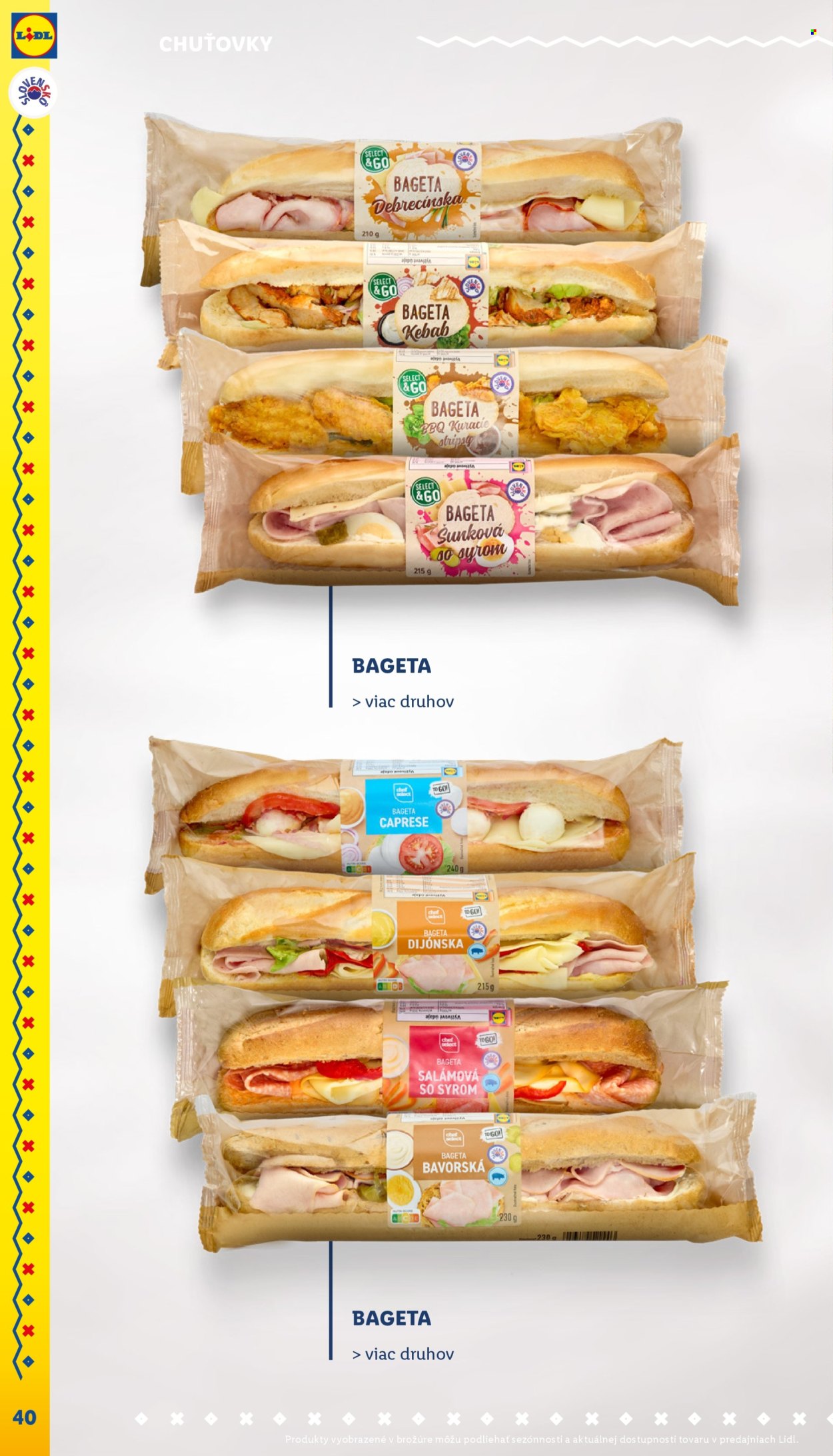 Leták Lidl. Strana 1