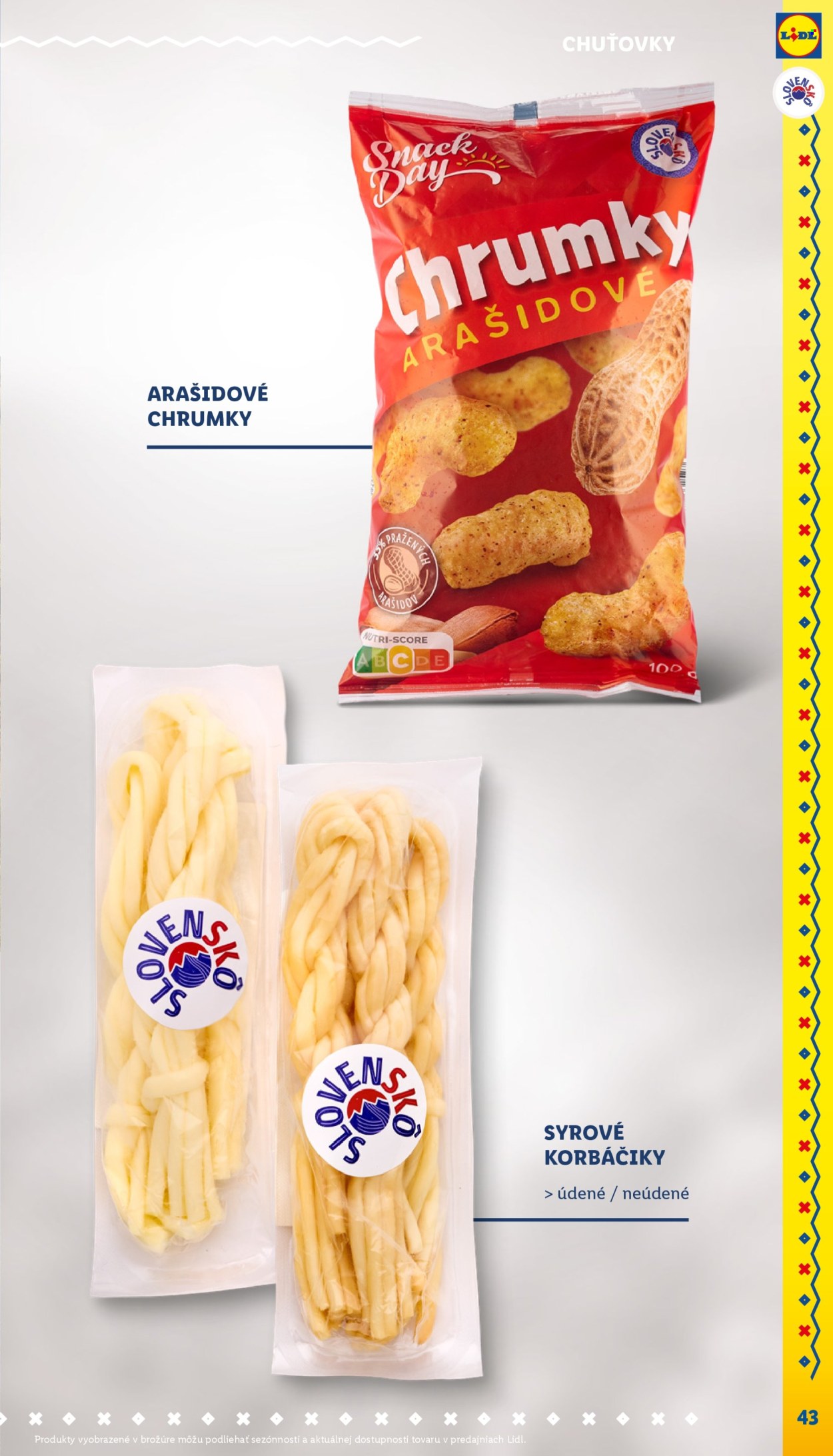 Leták Lidl. Strana 1