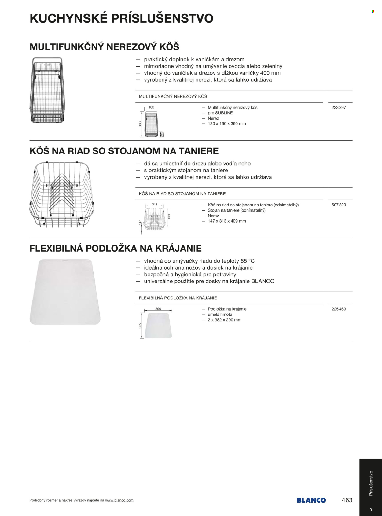 Leták Blanco - 1.1.2025 - 31.12.2025. Strana 1