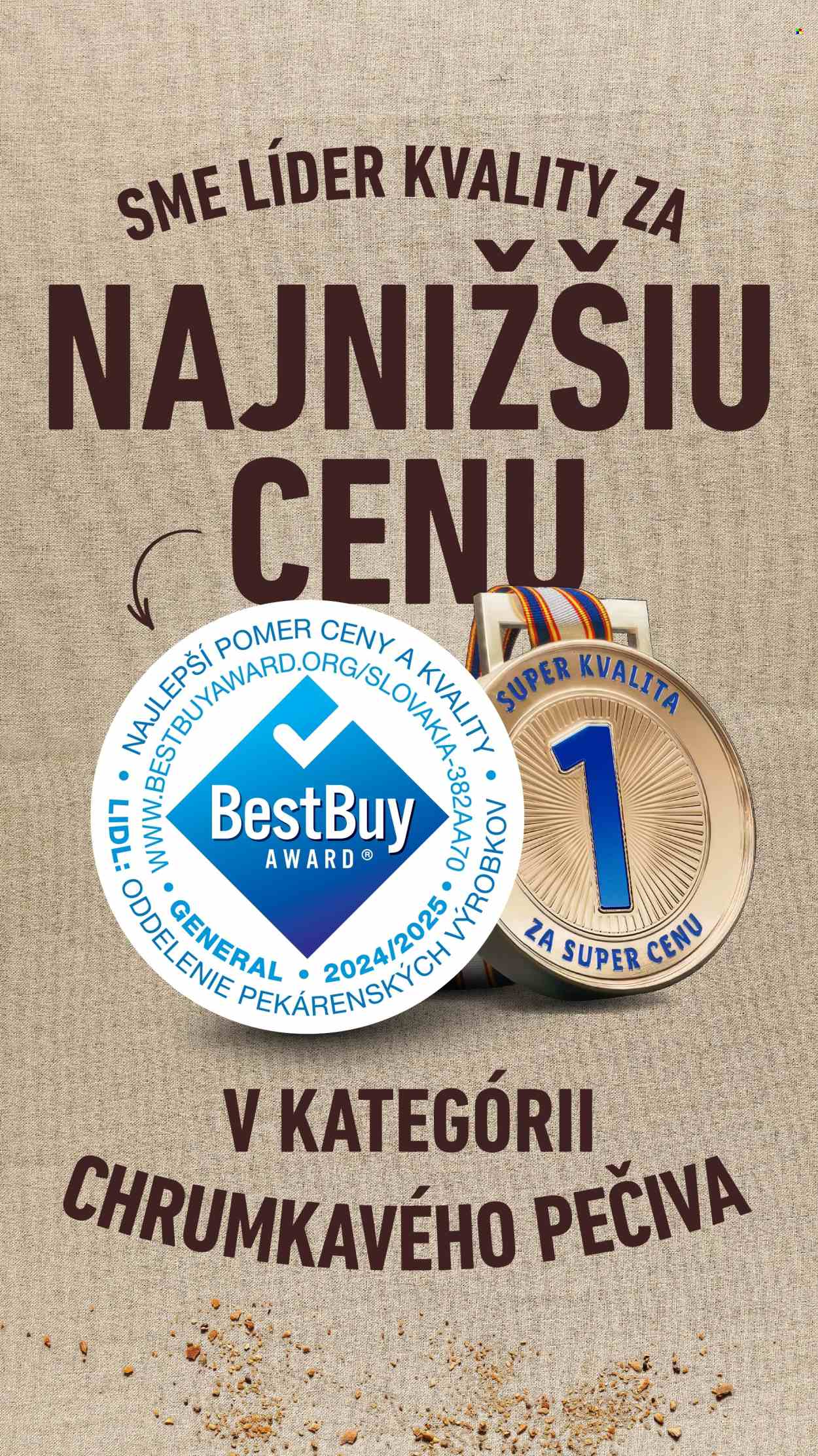 Leták Lidl. Strana 1