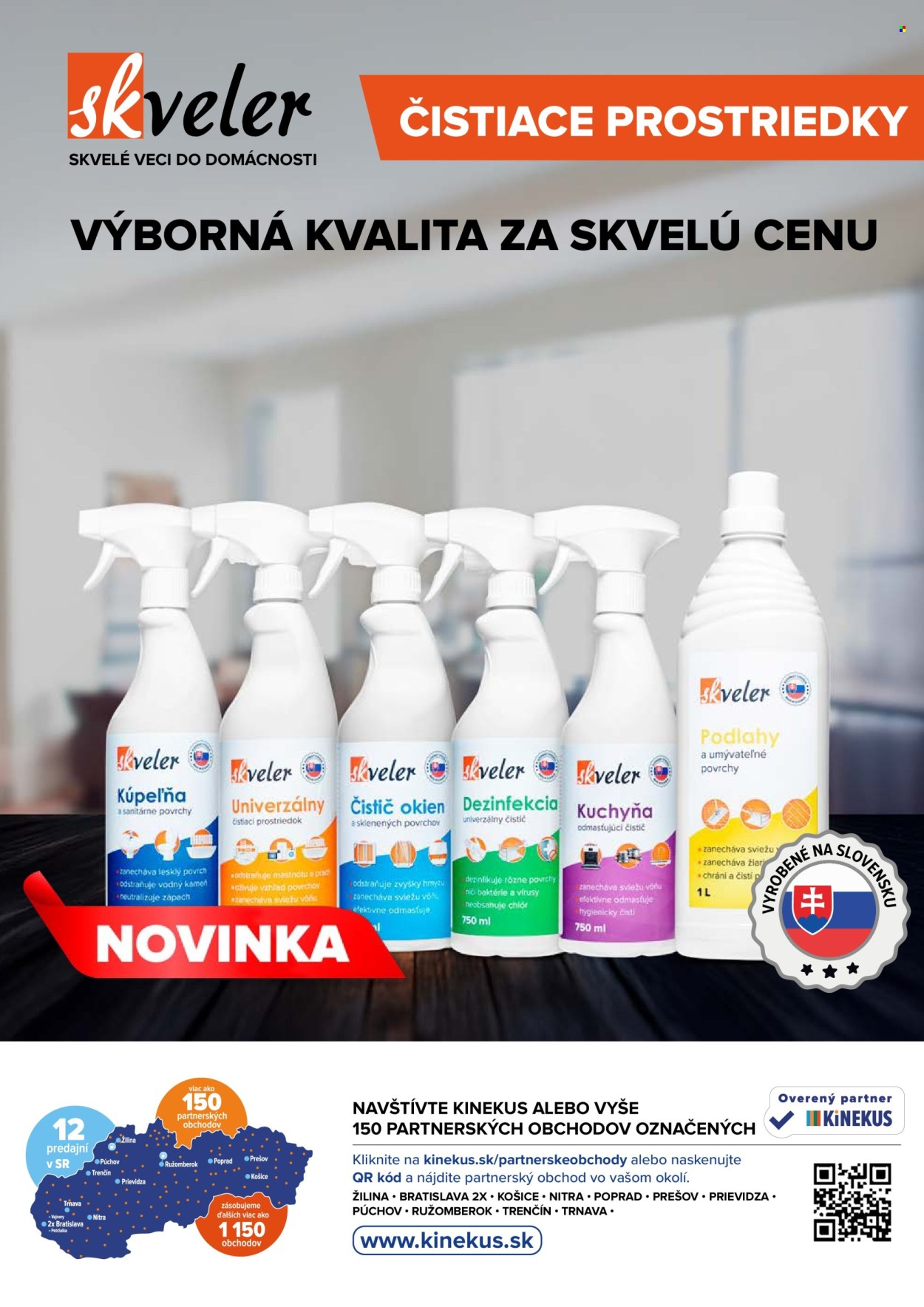 Leták Kinekus. Strana 1