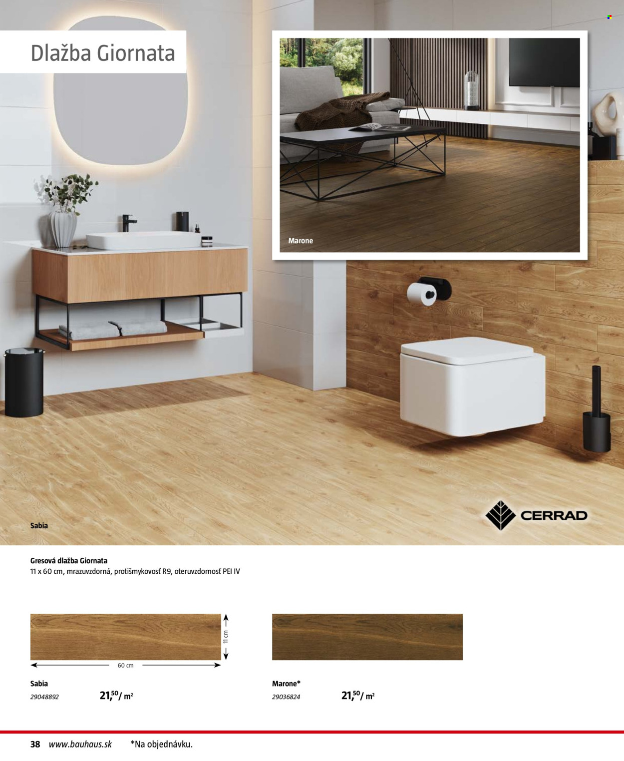 Leták Bauhaus - 10.2.2025 - 31.5.2025. Strana 1