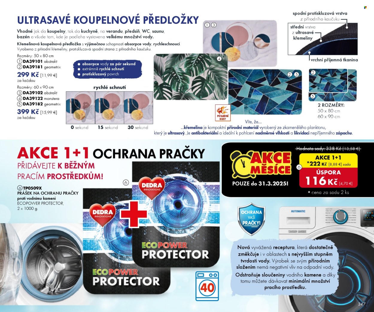 Leták Dedra - 21.2.2025 - 23.5.2025. Strana 1