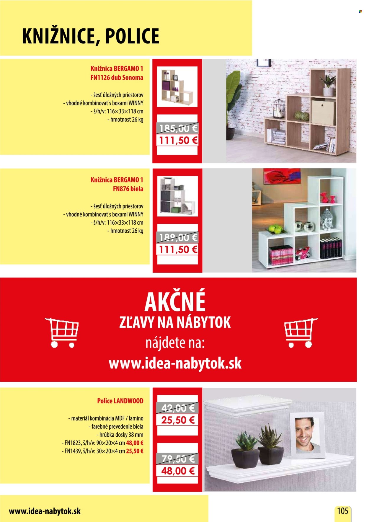 Leták IDEA nábytok. Strana 1