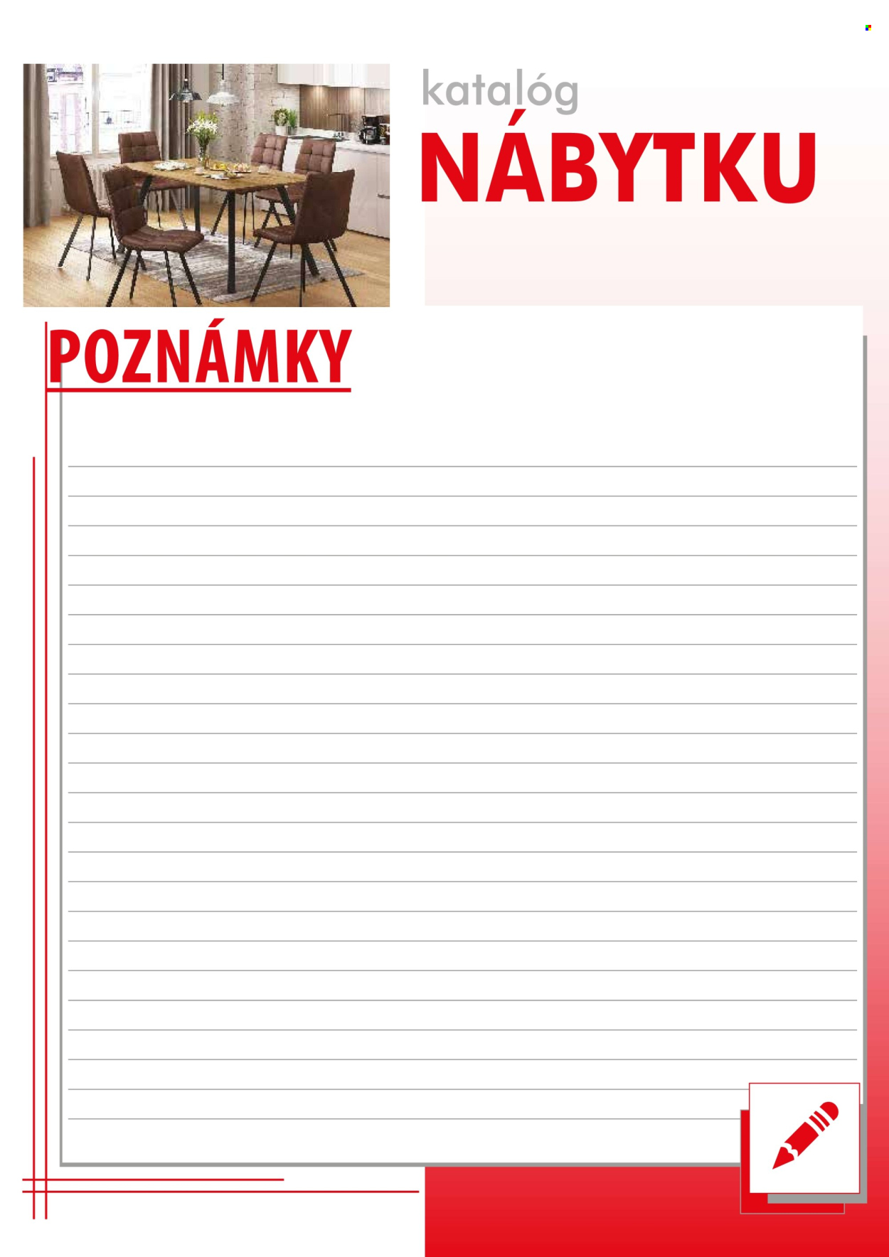 Leták IDEA nábytok. Strana 1