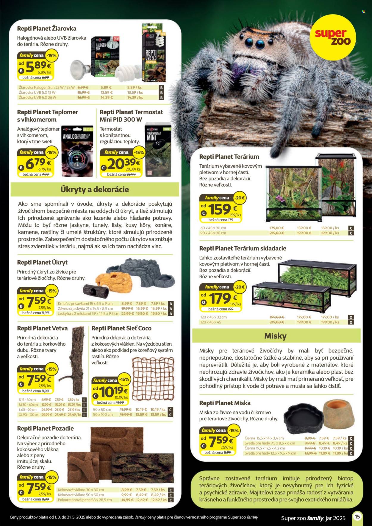 Leták SUPER ZOO. Strana 1