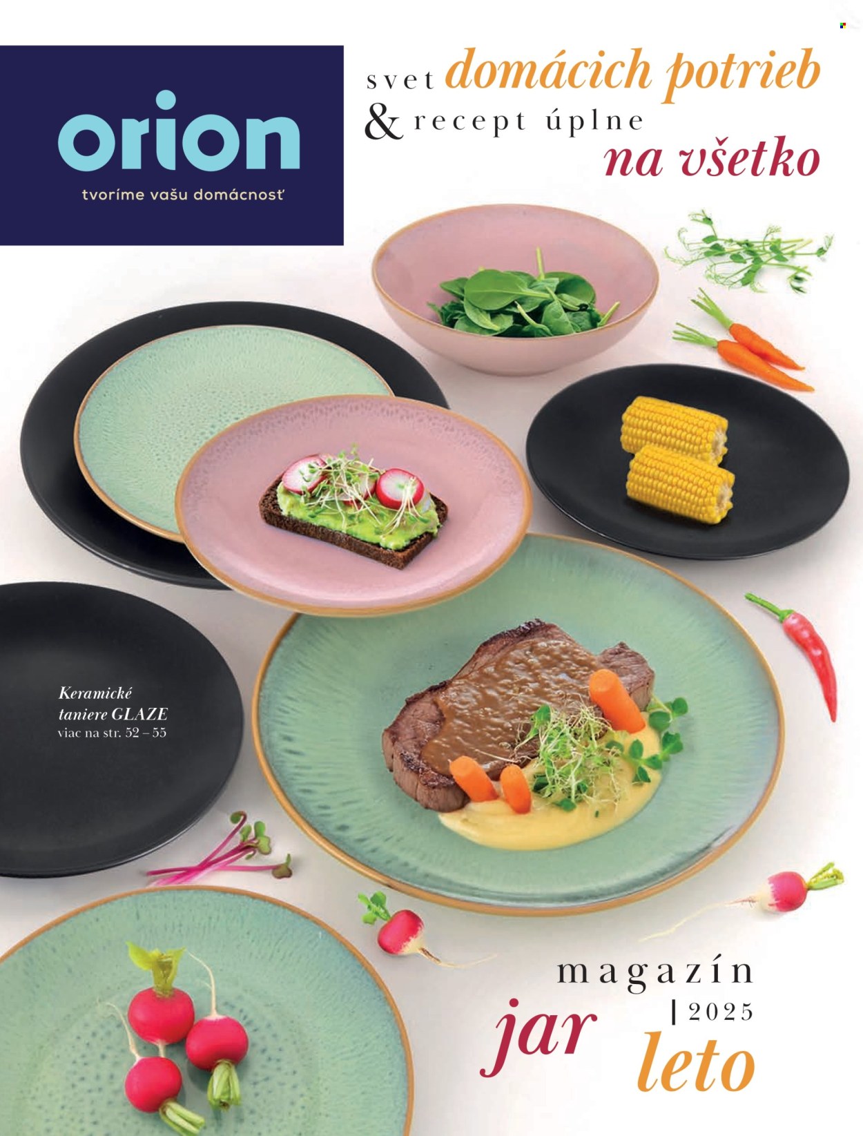 Leták Orion. Strana 1