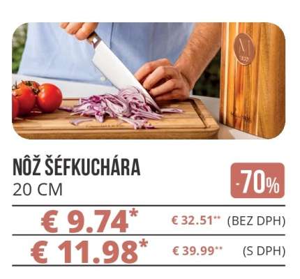 Nôž šéfkuchára 20 cm