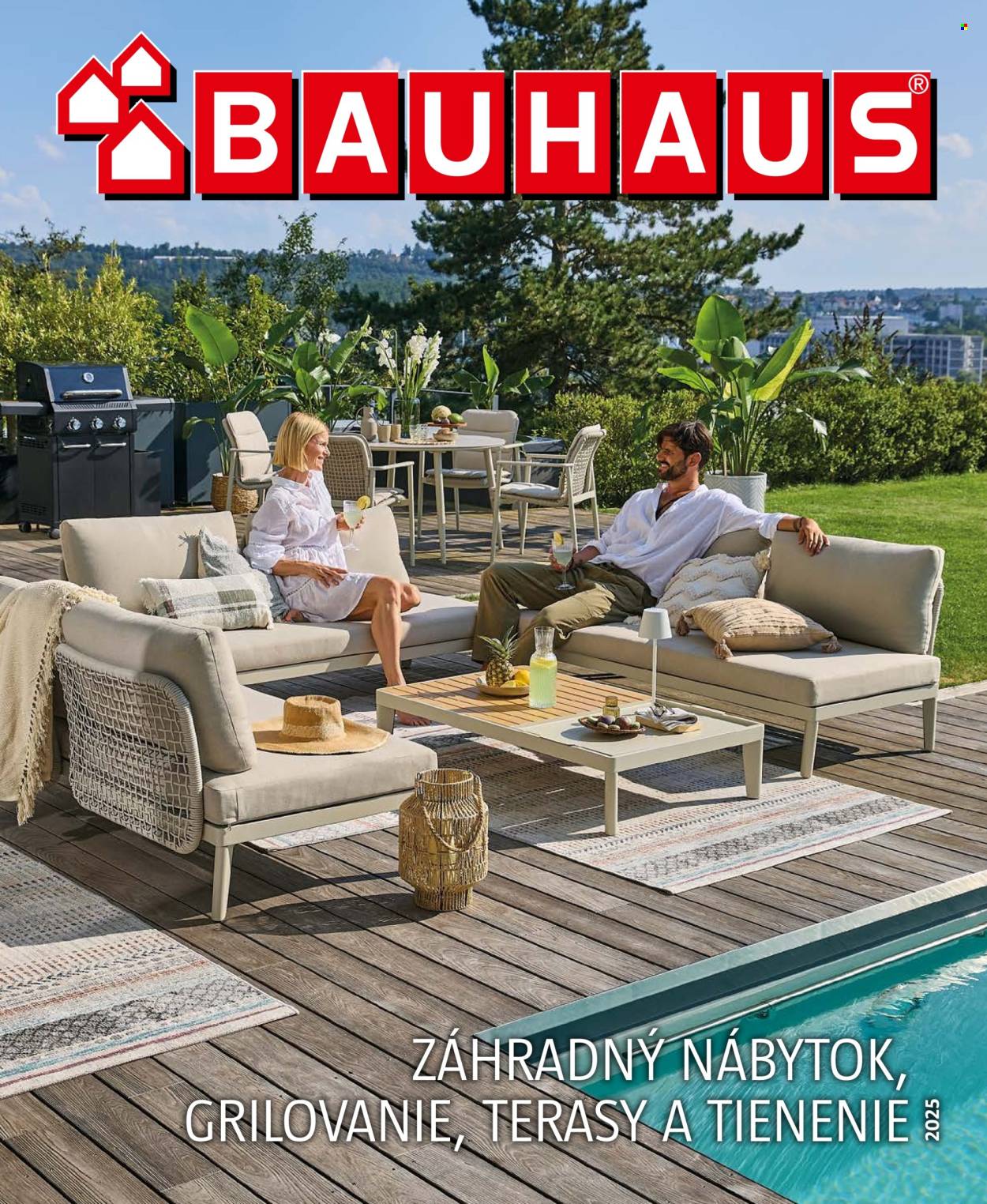 Leták Bauhaus - 28.3.2025 - 31.8.2025. Strana 1