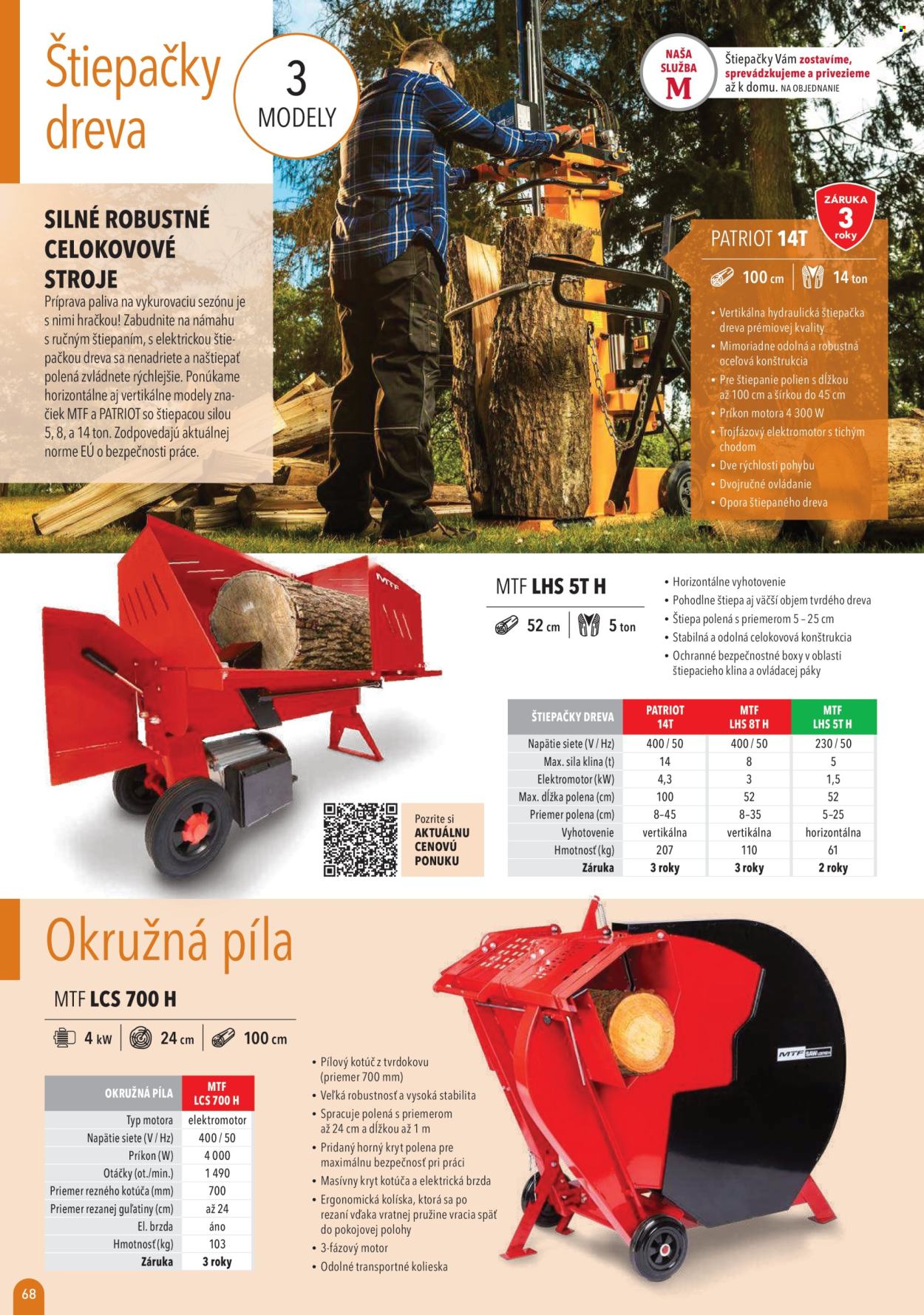 Leták Mountfield. Strana 1