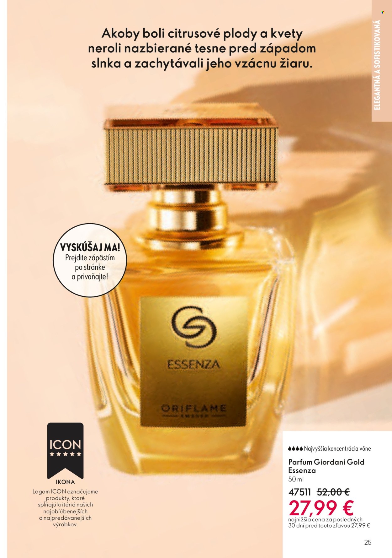 Leták Oriflame - 4.5.2025 - 24.5.2025. Strana 1