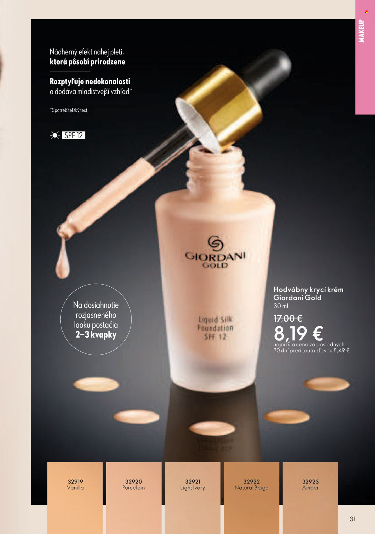 Leták Oriflame - 4.5.2025 - 24.5.2025. Strana 1